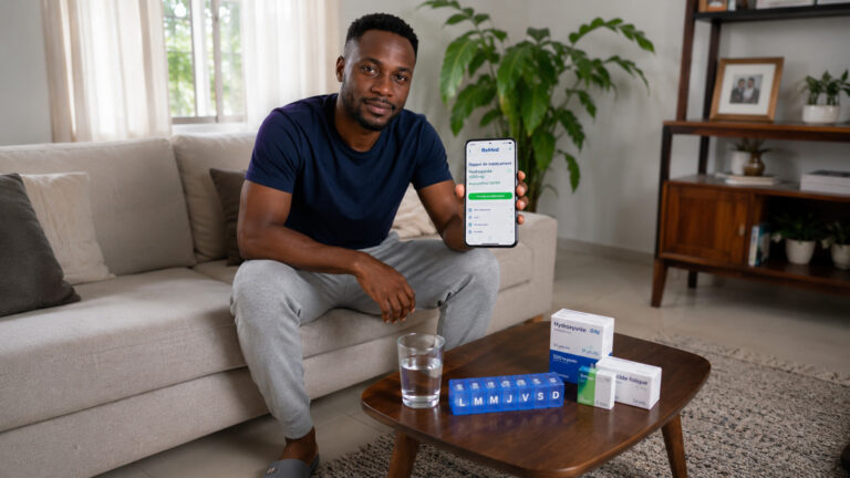Malade avec une drépanocytose